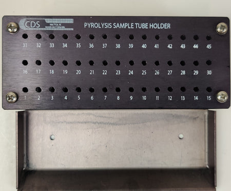 CDS Analytical Pyrolyzer Sample Tube Holder 45-Positions for 6150 and 6200 - 