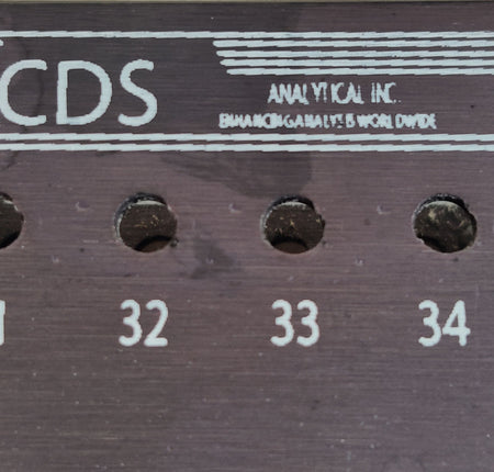 CDS Analytical Pyrolyzer Sample Tube Holder 45-Positions for 6150 and 6200 - 