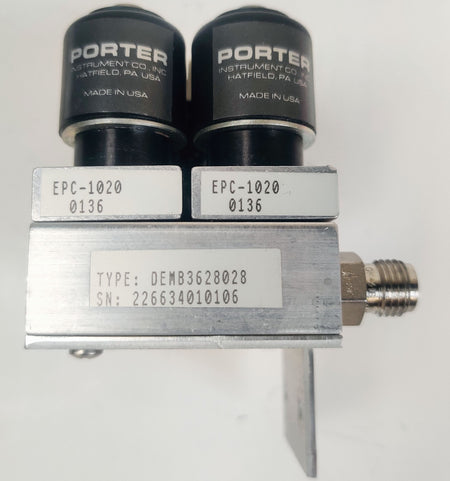 Porter EPC-1020 Pressure Regulator Valve for Thermo LCQ Mass Spectrometer - 