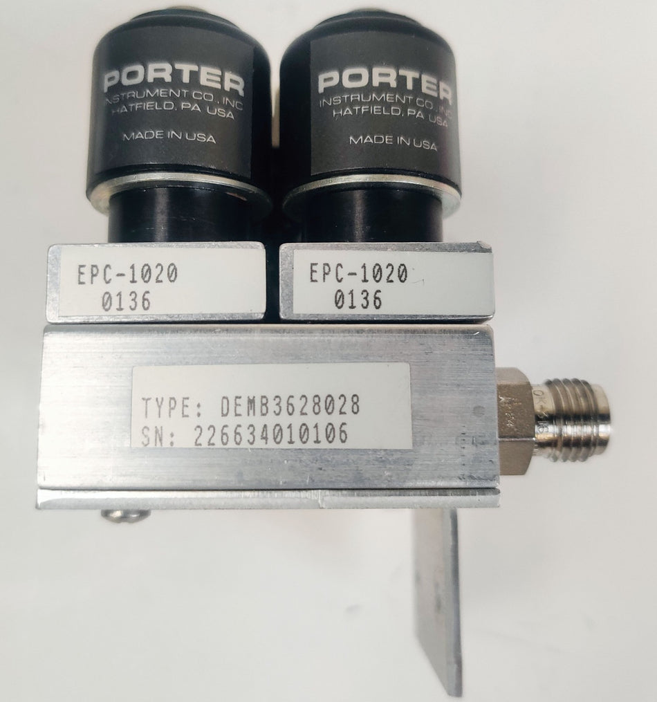 Porter Porter EPC-1020 Pressure Regulator Valve for Thermo LCQ Mass Spectrometer