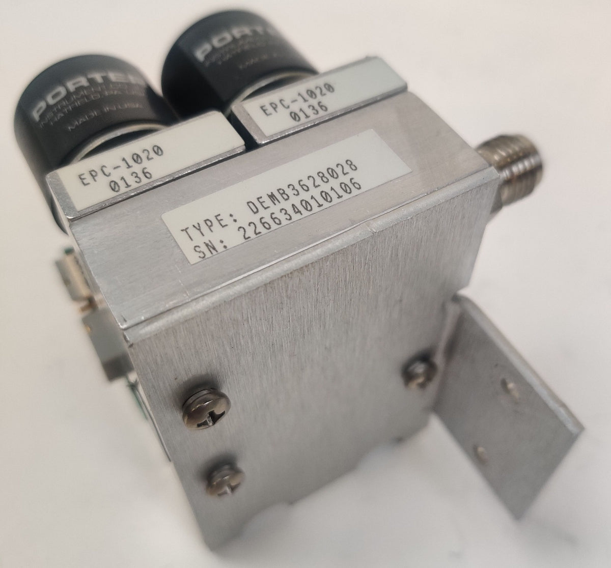 Porter EPC-1020 Pressure Regulator Valve for Thermo LCQ Mass Spectrometer - 