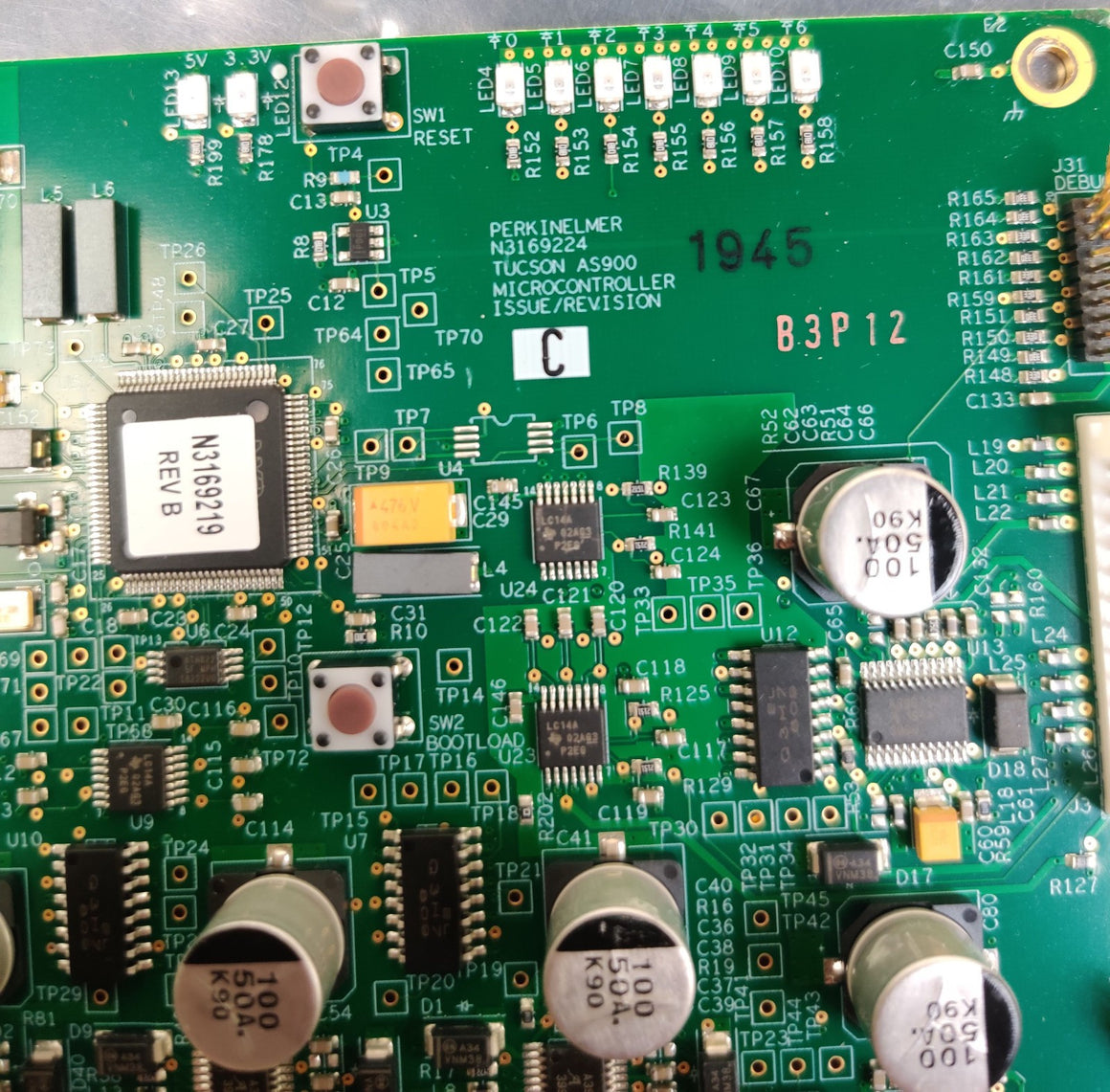 PerkinElmer N3169224 Issue C Tucson Microcontroller for AS900 Autosampler