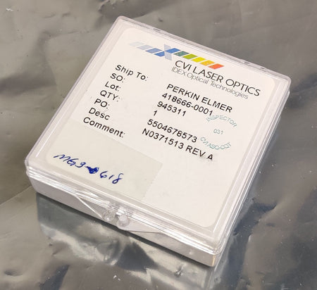 CVI Laser Optic Lens MG3-618 PerkinElmer N0371513 for Spectrophotometers