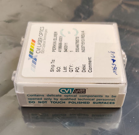 CVI Laser Optic Lens MG3-618 PerkinElmer N0371513 for Spectrophotometers