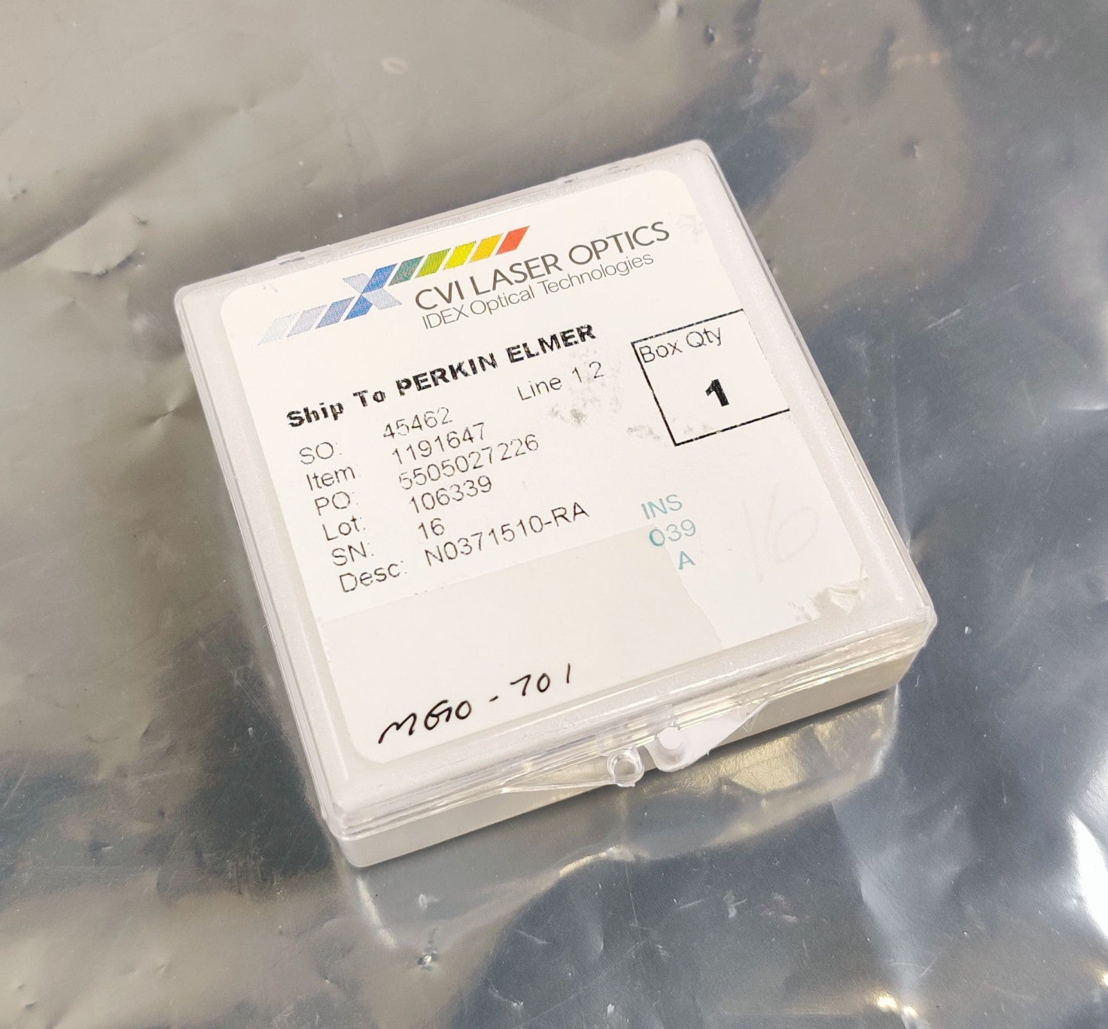 Neutral Density Filter PerkinElmer N037-1510 Aanalyst