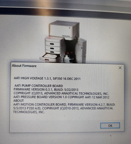 Agilent Fragment Analizer Advanced Analytical AATI 5300 Automated System