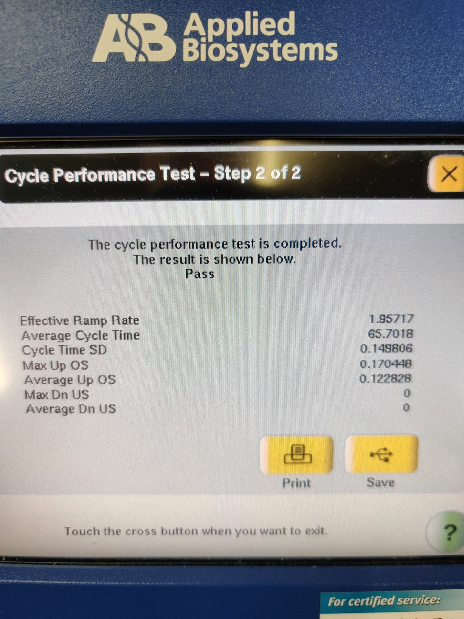 Applied Biosystems Applied Biosystems Veriti 96-Well PCR Thermal Cycler 4375786 Tested