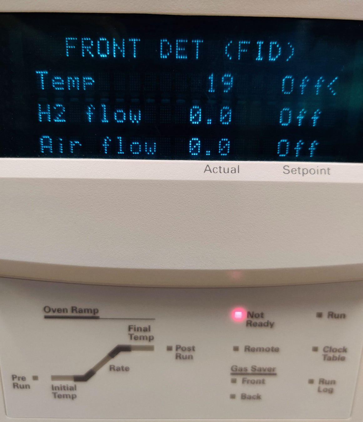 Agilent 6890N Gas Chromatograph G1530N w/ FID Detector EPC type 2 S/SL - 