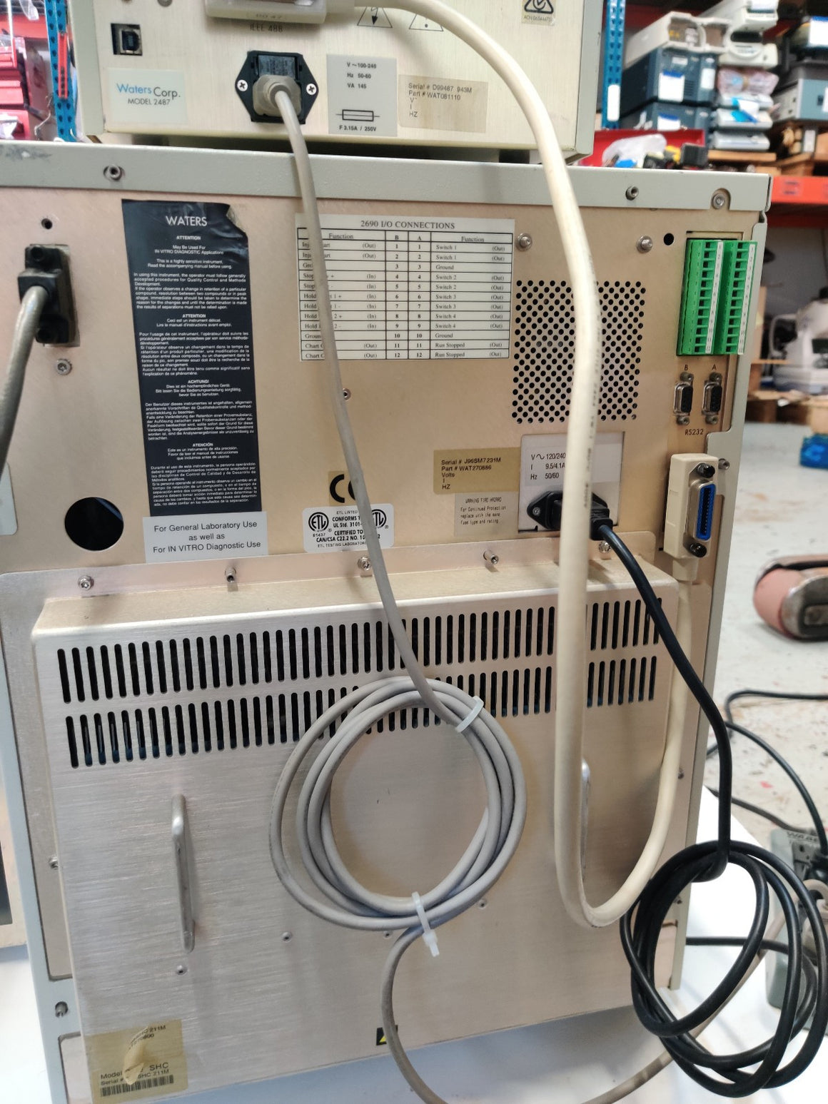 Waters Alliance 2695 Separations Module with 2487 Detector & Column Heater