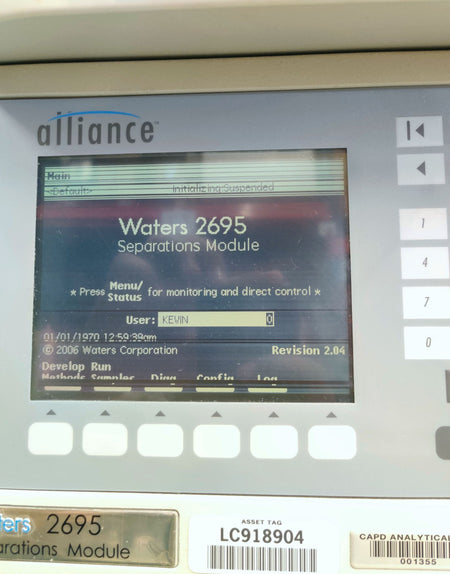 Waters Alliance 2695 Separations Module with 2487 Detector & Column Heater