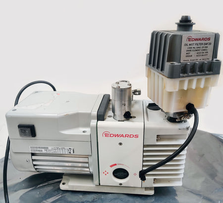 Edwards RV5 Two Stage Rotary Vane Vacuum Pump A65301906A 115/230V w EMF20