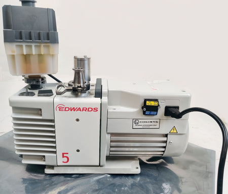 Edwards RV5 Two Stage Rotary Vane Vacuum Pump A65301906A 115/230V w EMF20