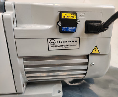 Edwards RV5 Two Stage Rotary Vane Vacuum Pump A65301906A 115/230V w EMF20