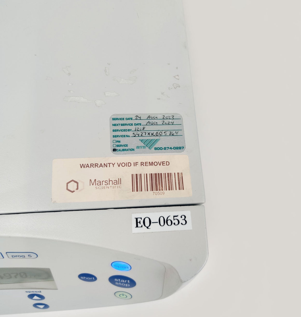 Eppendorf 5430 Benchtop Centrifuge with 30x2.0mL Rotor FA-45-30-11