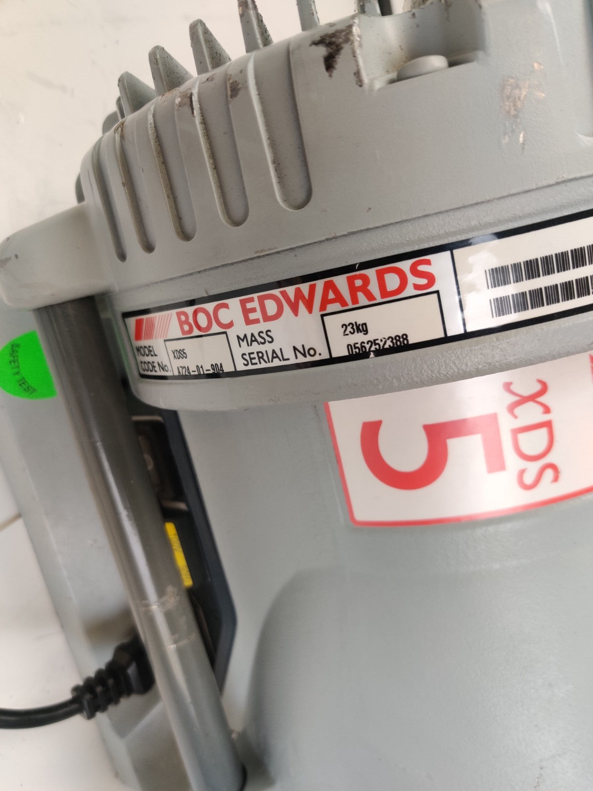 Dry Scroll Vacuum Pump BOC Edwards A724-01-904 XDS5