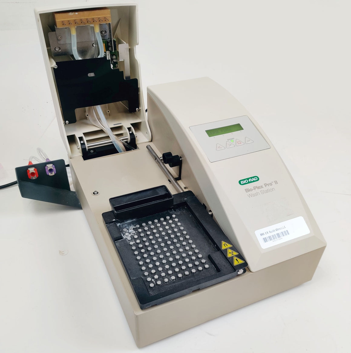 Bio-Rad Bio-Plex Pro II Microplate Wash Station 30034377 w Plate Carrier &