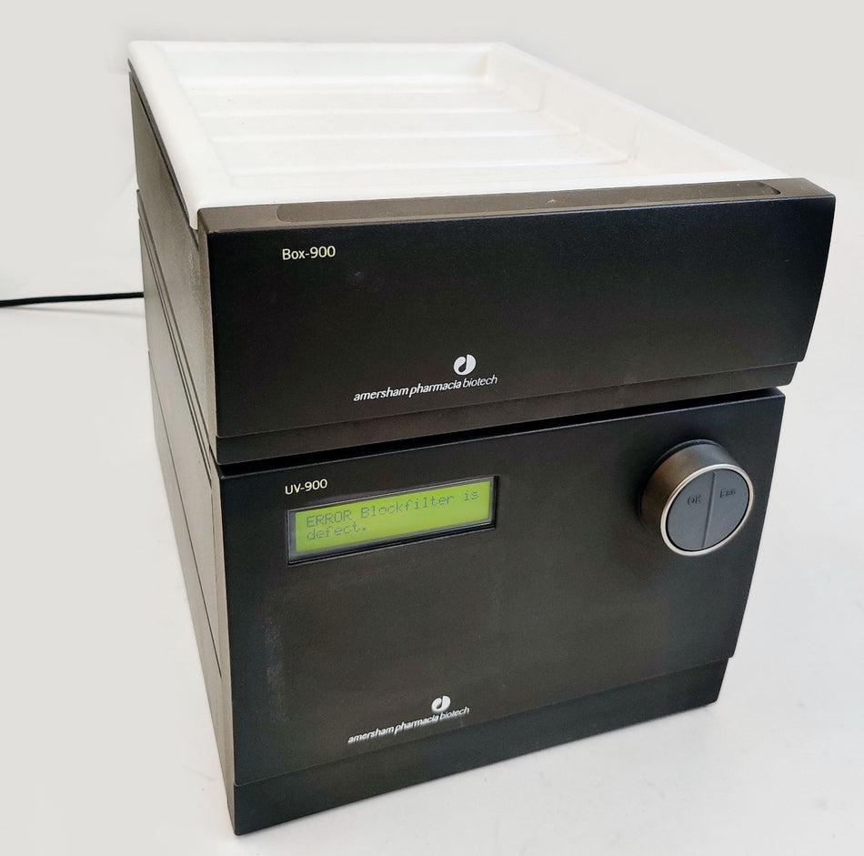 GE Cytiva Amersham Biosciences UV-900 Detector w BOX-900 AKTA Explorer Purifier