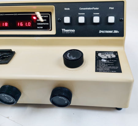Thermo Scientific Spectronic 20D+ Spectrophotometer 333182 Power Tested - 