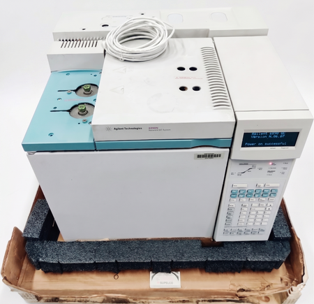 Agilent 6890N GC Gas Chromatograph w/ Dual FID Detector & Dual PP Injector