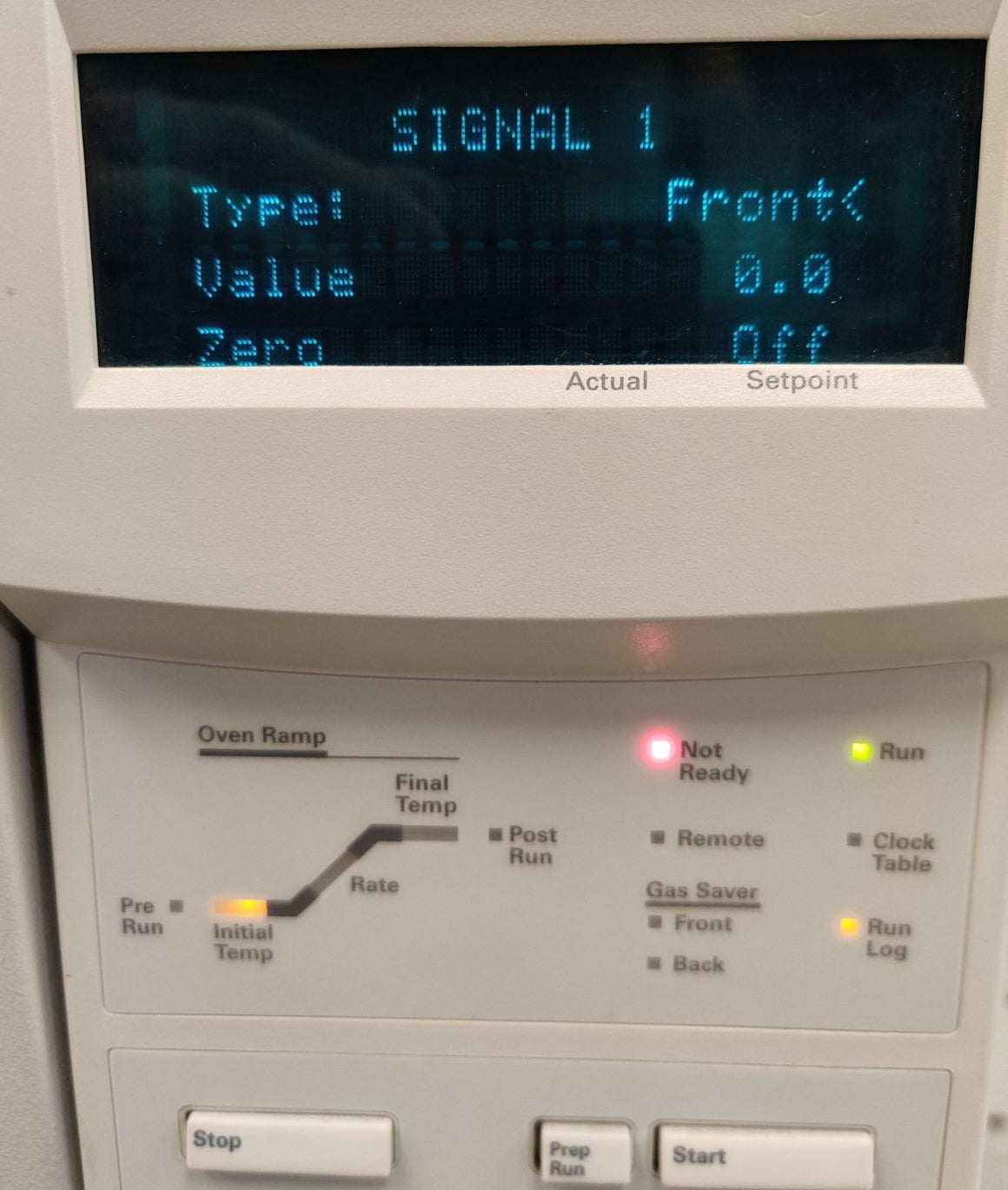 Agilent 6890N GC Gas Chromatograph w/ Dual FID Detector & Dual PP Injector