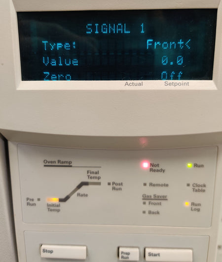 Agilent 6890N GC Gas Chromatograph w/ Dual FID Detector & Dual PP Injector