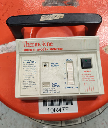 Thermo Thermolyne Locator 4 Cryo Storage Vessel w/ Alarm Monitor, No racks