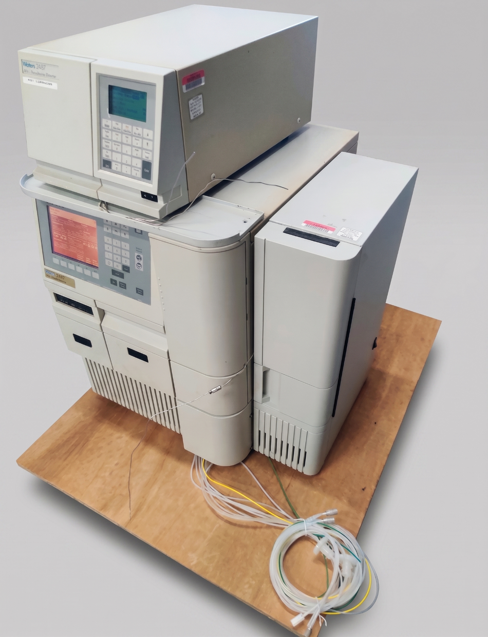 Waters Waters Alliance 2695 HPLC Separations Module w 2487 Dual Detector, Heater Column