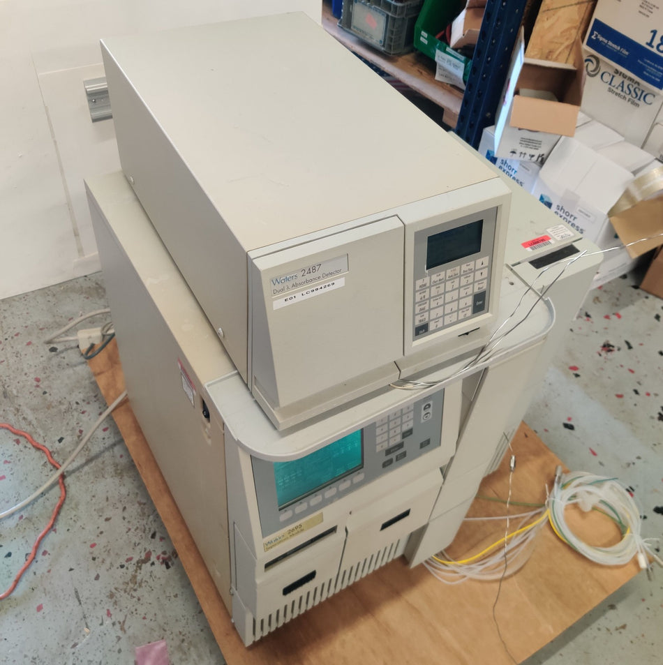 Waters Waters Alliance 2695 HPLC Separations Module w 2487 Dual Detector, Heater Column