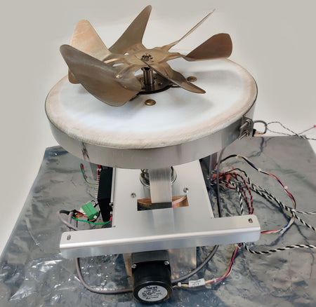 PerkinElmer Clarus 680 GC N6500590 Oven Fan Assy w Moog BDP-Q2-50-10-05 Control - 