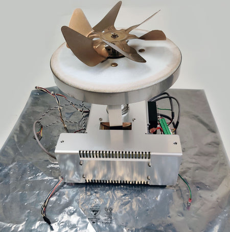 PerkinElmer Clarus 680 GC N6500590 Oven Fan Assy w Moog BDP-Q2-50-10-05 Control - 