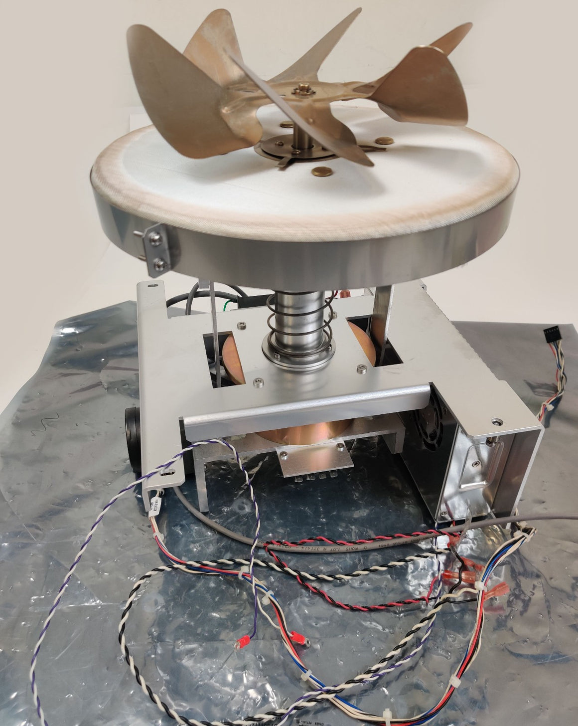 PerkinElmer Clarus 680 GC N6500590 Oven Fan Assy w Moog BDP-Q2-50-10-05 Control - 