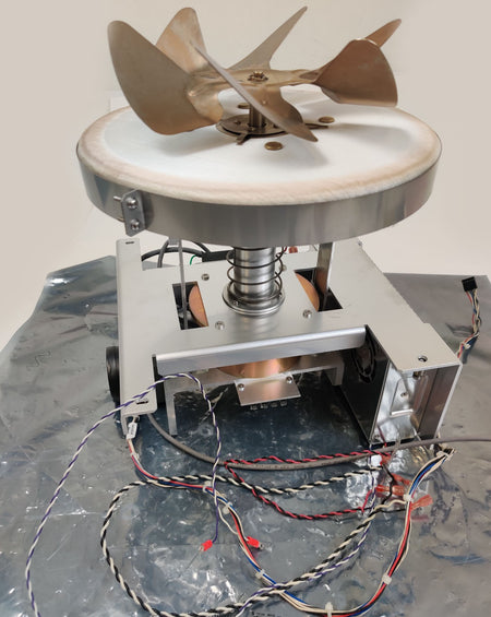 PerkinElmer Clarus 680 GC N6500590 Oven Fan Assy w Moog BDP-Q2-50-10-05 Control - 