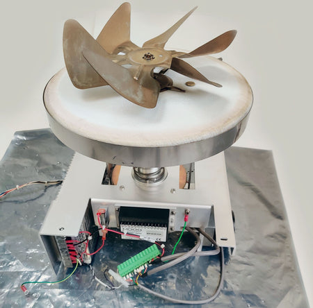 PerkinElmer Clarus 680 GC N6500590 Oven Fan Assy w Moog BDP-Q2-50-10-05 Control - 