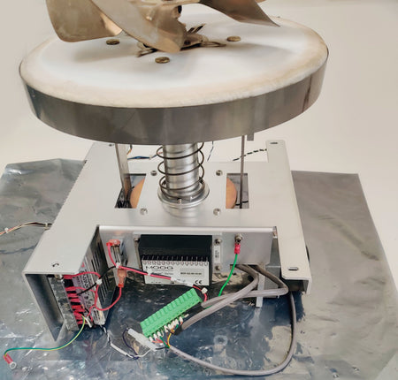 PerkinElmer Clarus 680 GC N6500590 Oven Fan Assy w Moog BDP-Q2-50-10-05 Control - 
