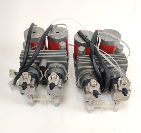AKTA Amersham Biosciences P-900 Pump Unit w 10ml Pump Head w Motor 6600R165 2pcs