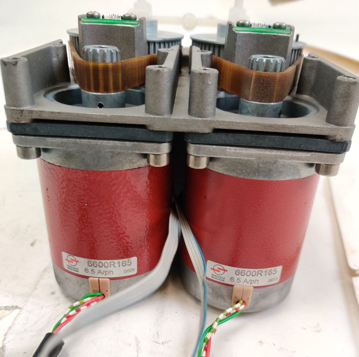 AKTA Amersham Biosciences P-900 Pump Unit w 10ml Pump Head w Motor 6600R165 2pcs
