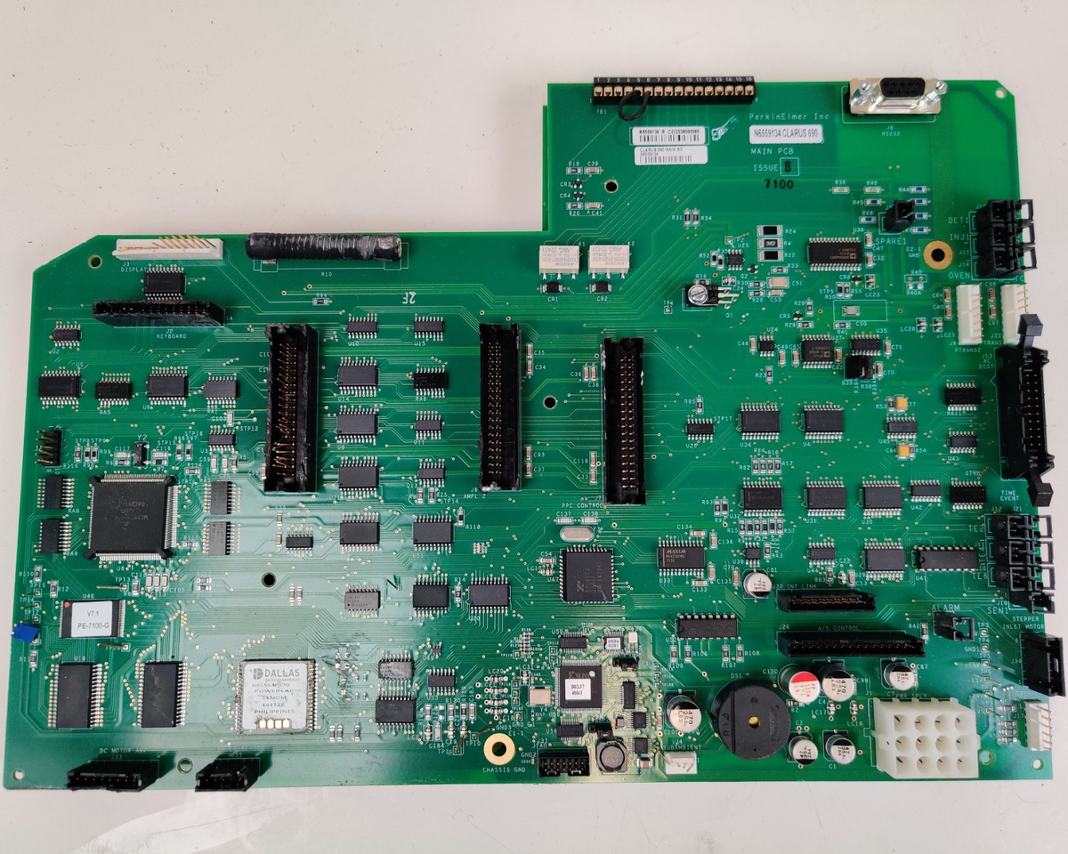 PerkinElmer Clarus 690 Gas Chromatograph N6559134 issue B PCB Main Board - 