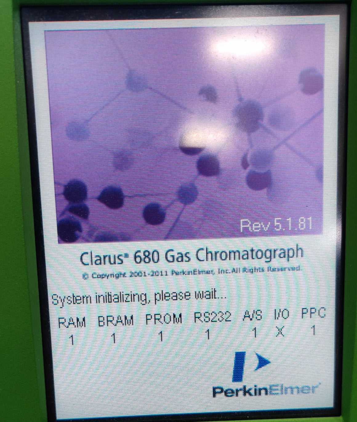 PerkinElmer N6500905 LCD Interface & N6500242 for Clarus 680 Gas Chromatograph - 
