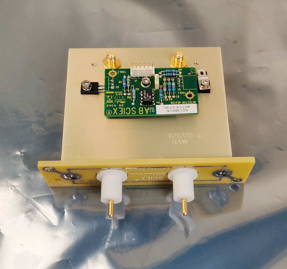Sciex Q1 and Q3 RF Feedback Module 021220-G 021221-A for API 3200 4000 - 