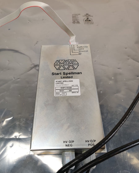 Start Spellman 3kV High Voltage Power Supply MI3P1/I15/328 24V Mass Spectrometer