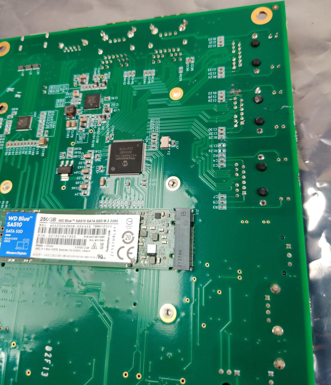 PerkinElmer AS 2400 Autosampler SOM Carrier PCB N6409034 rev