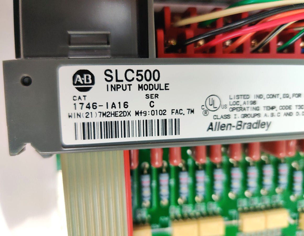 Allen Bradley 1746-IA16 Ser C, SLC 500 Input Module, 16 Channel, 85-132VAC