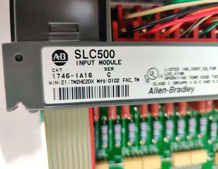 Allen Bradley 1746-IA16 Ser C, SLC 500 Input Module, 16 Channel, 85-132VAC