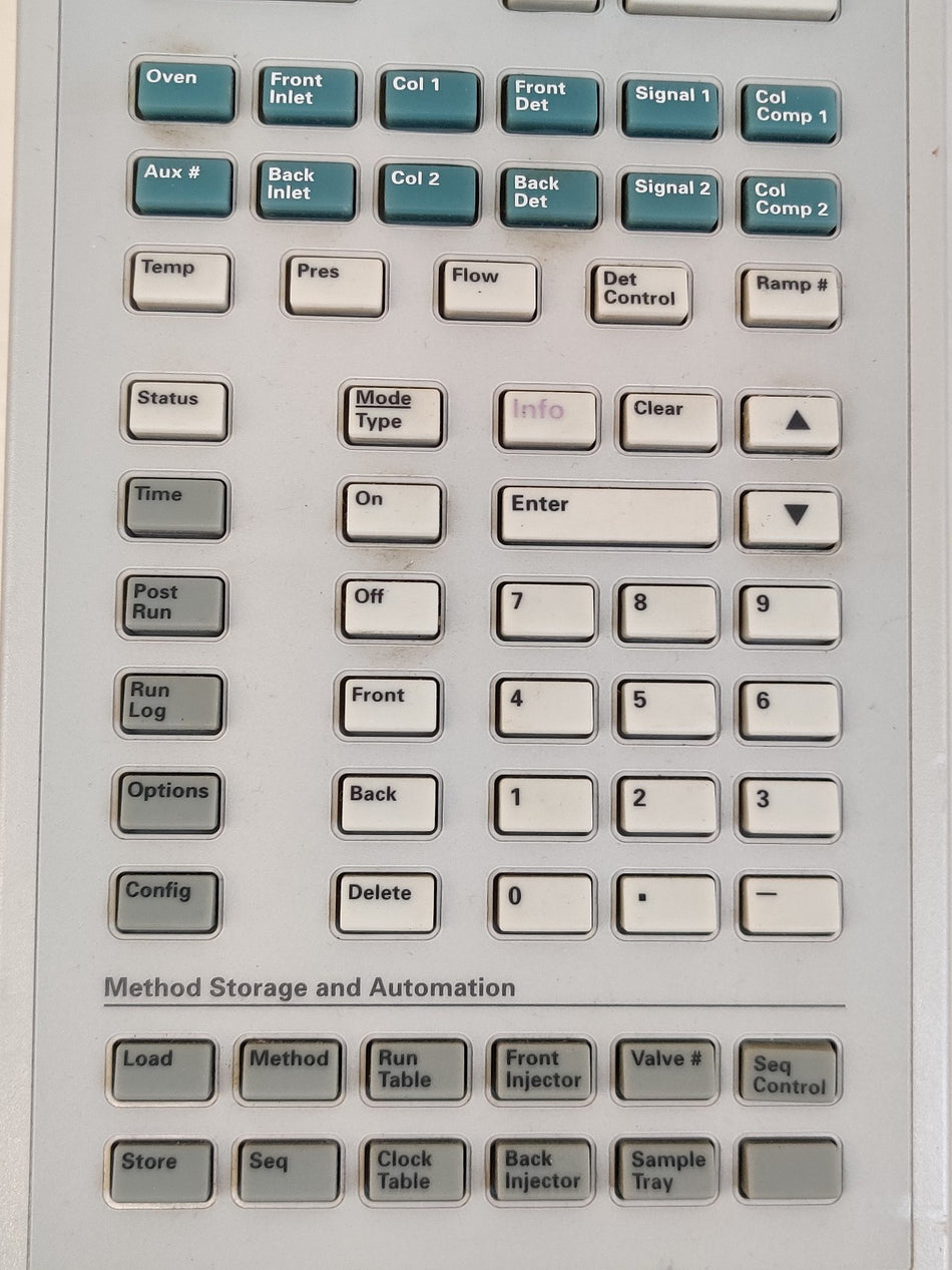 Agilent G1530-40100 Control Panel for 6890 6890N 6890A Gas Chromatograph Tested