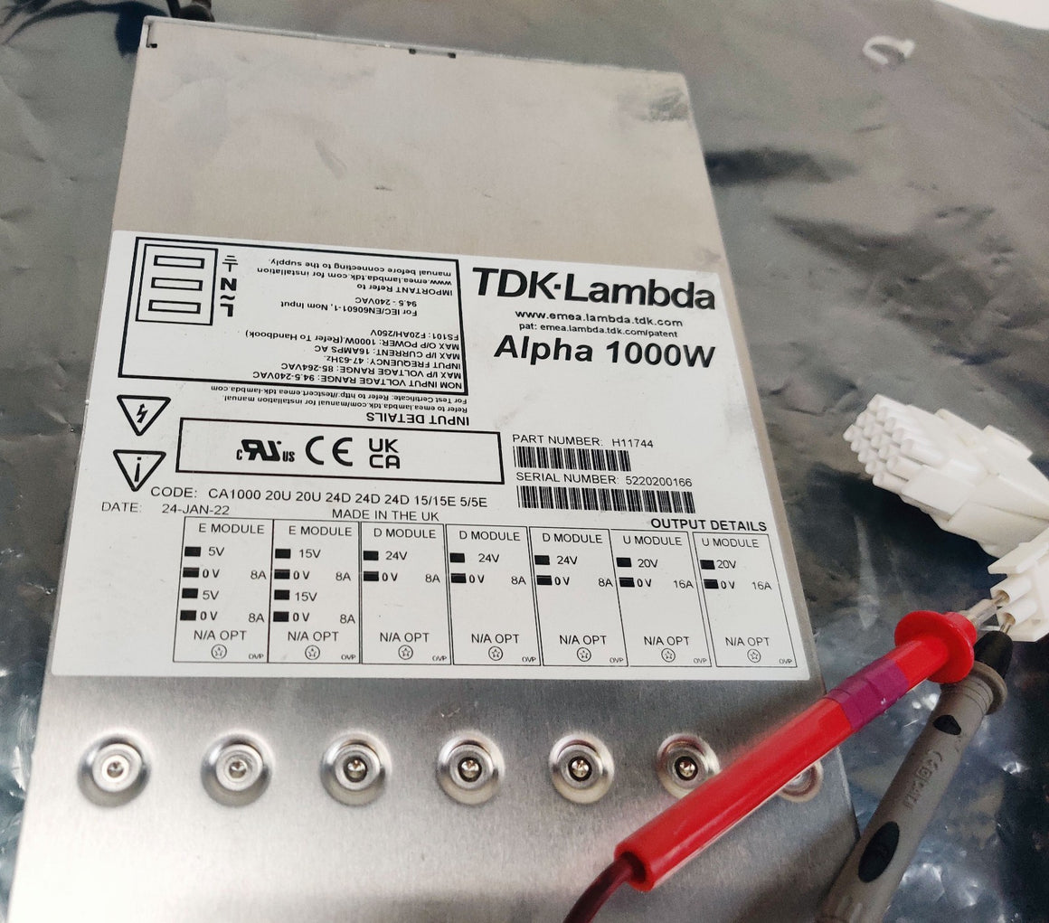 Modular AC-DC Power Supply Lambda H11744 CA1000