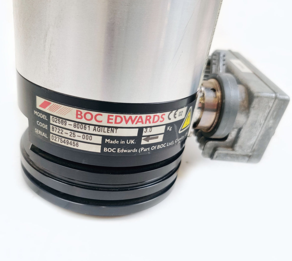 Edwards EXT 70H Turbo Pump B722-25-000 Agilent G2589-80061 w EXDC80 Controller