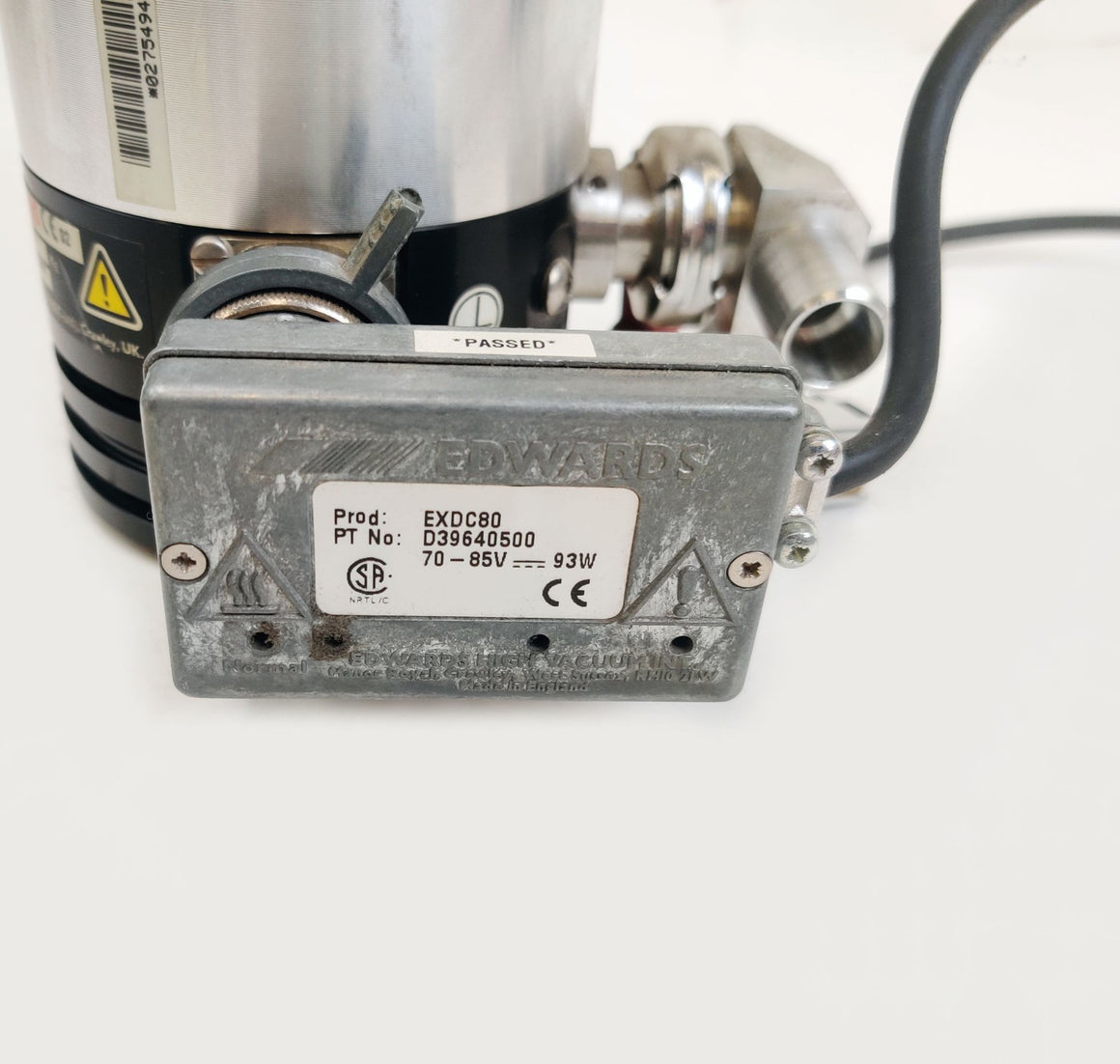 Edwards EXT 70H Turbo Pump B722-25-000 Agilent G2589-80061 w EXDC80 Controller