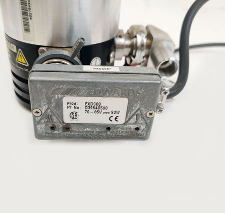 Edwards EXT 70H Turbo Pump B722-25-000 Agilent G2589-80061 w EXDC80 Controller