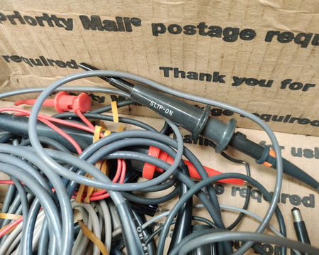 Assorted Tektronix P6007, P6063B, P6061A, P6048 RF Oscilloscope Probes Lot of 20 - 