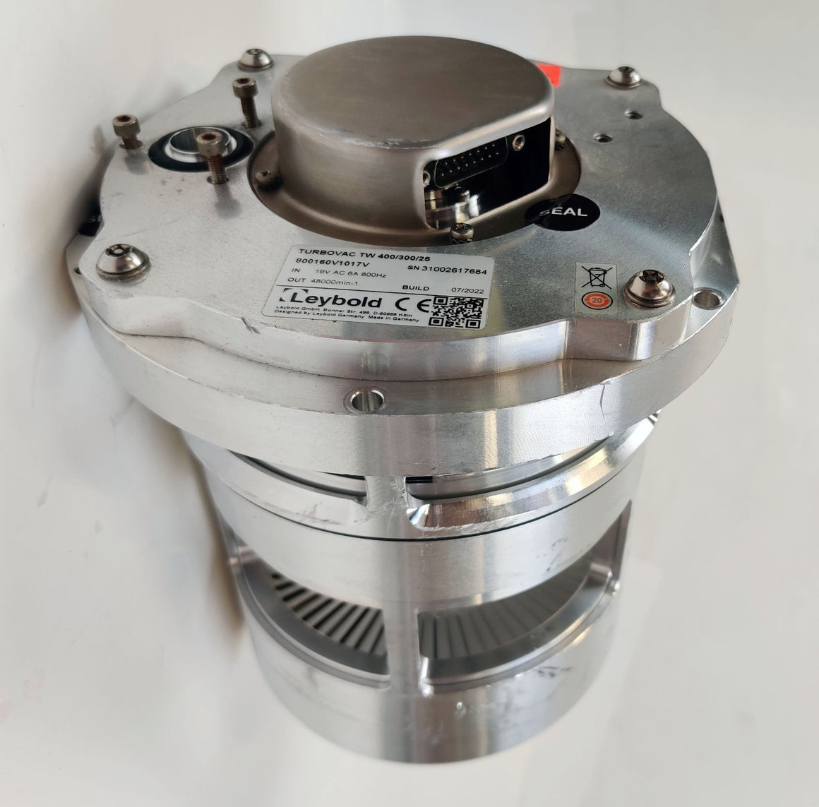 Vacuum Pump Oerlikon Leybold 800160V1017V TW 400/300/25